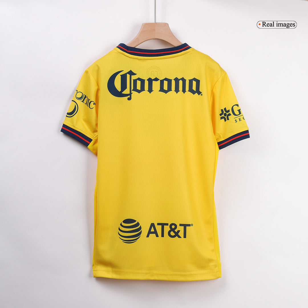 Kid's Club America Home  Soccer Jersey Kit(Jersey+Shorts) 2024/25 Top Dresy Shop