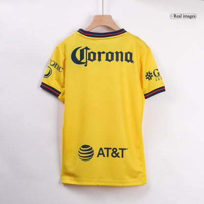 Kid's Club America Home  Soccer Jersey Kit(Jersey+Shorts) 2024/25 Top Dresy Shop