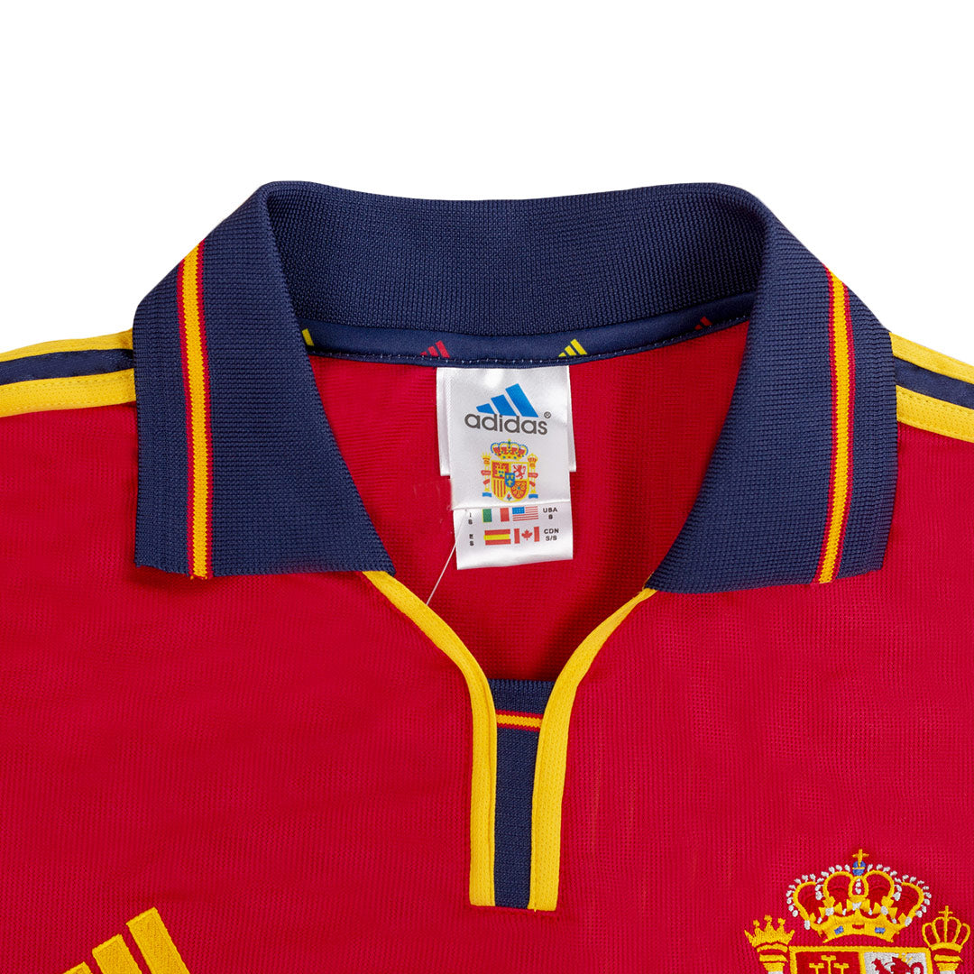Retro 2000 Spain Home  Soccer Jersey Top Dresy Shop