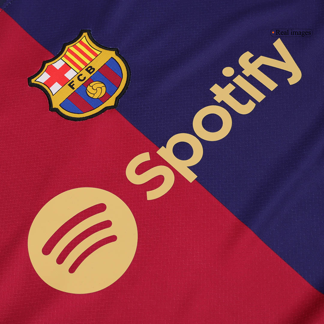 Barcelona Home  Soccer Jersey Kit(Jersey+Shorts+Socks) 2024/25 Top Dresy Shop