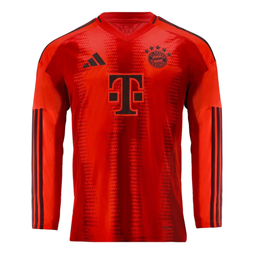 Bayern Munich Home Long Sleeve  Soccer Jersey 2024/25 Top Dresy Shop