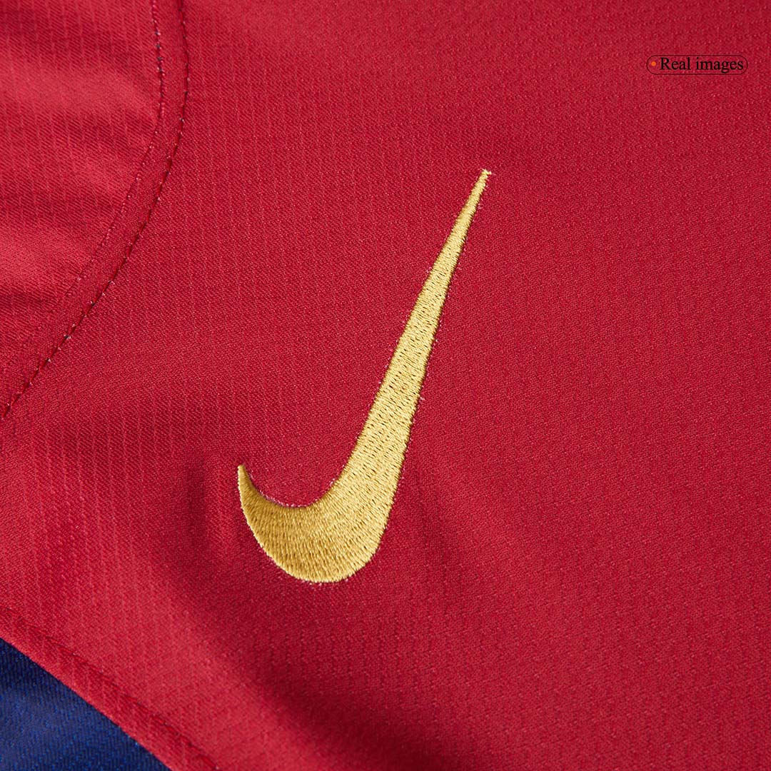 Barcelona Home  Soccer Jersey 2024/25-Spotify Logo Without Text Top Dresy Shop