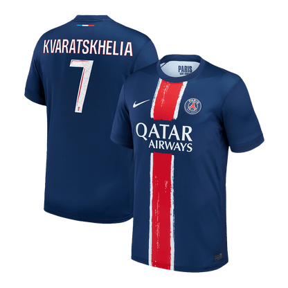KVARATSKHELIA #7 PSG Home Soccer Jersey 2024/25 Top Dresy Shop