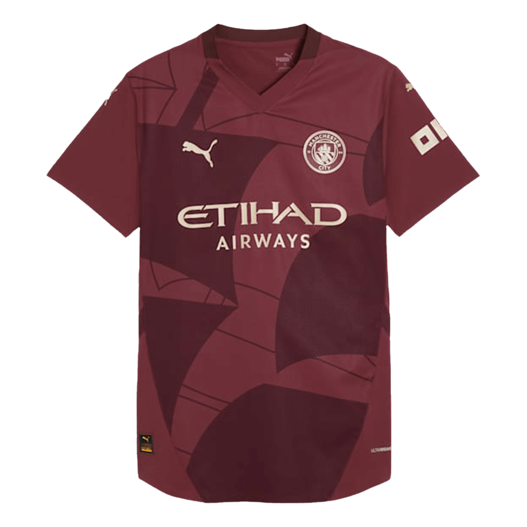 Player Version Manchester City Third Away  Soccer Jersey 2024/25 Top Dresy Shop