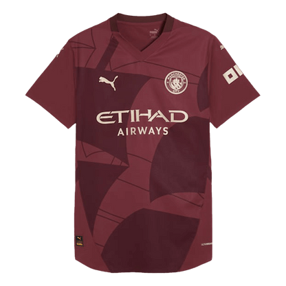 Player Version Manchester City Third Away  Soccer Jersey 2024/25 Top Dresy Shop