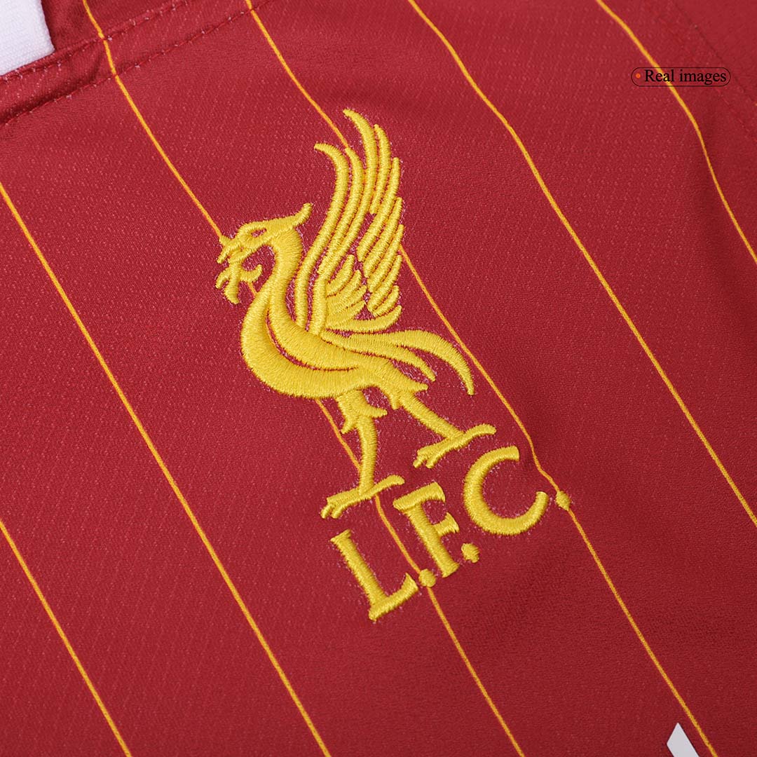CHIESA #14 Liverpool Home  Soccer Jersey 2024/25 - UCL Top Dresy Shop