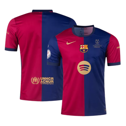 Barcelona domácí fotbalová košile 2024/25 – finále Copa del Rey