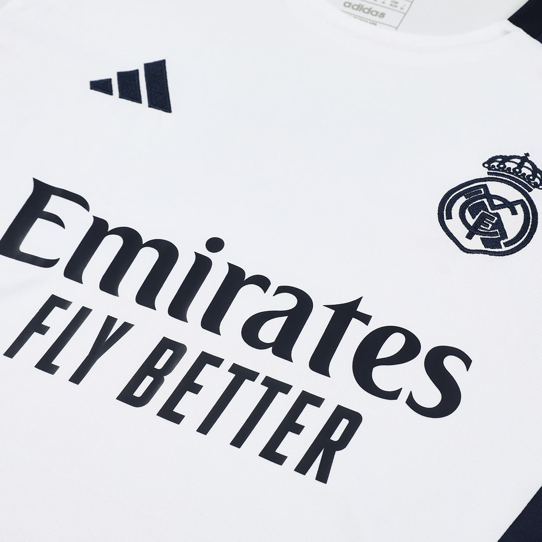 Real Madrid Pre-Match  Soccer Jersey Kit(Jersey+Shorts) 2024/25 Top Dresy Shop