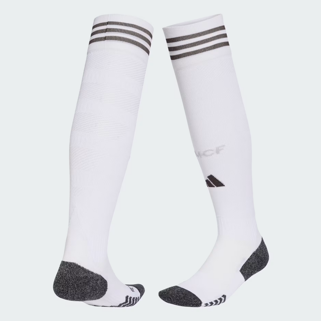 Kid's Real Madrid Home Soccer Socks 2025/26 Top Soccer Jerseys Store