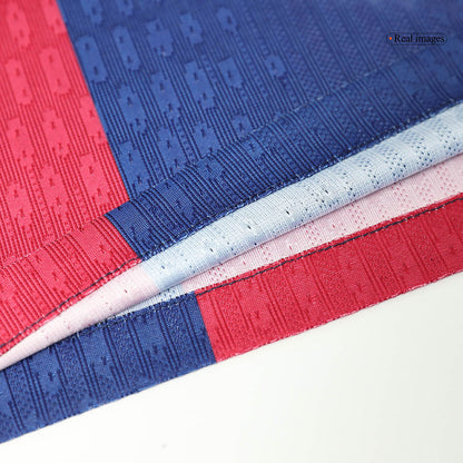 Player Version F.DE JONG #21 Barcelona Home  Soccer Jersey 2024/25 - Spotify Logo Without Text Top Dresy Shop