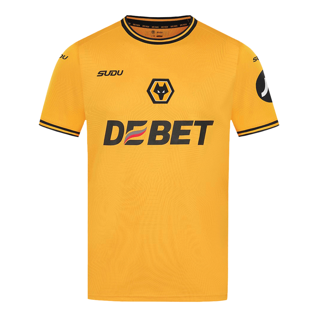 Wolverhampton Wanderers Home  Soccer Jersey 2024/25 Top Dresy Shop