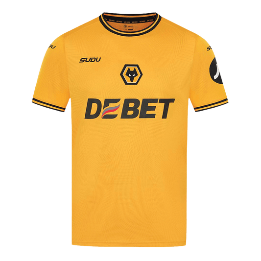 Wolverhampton Wanderers Home  Soccer Jersey 2024/25 Top Dresy Shop
