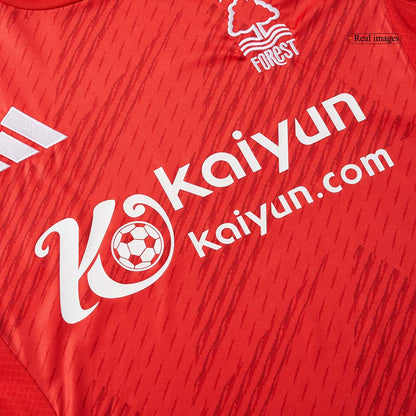 Nottingham Forest Home  Soccer Jersey 2024/25 Top Dresy Shop