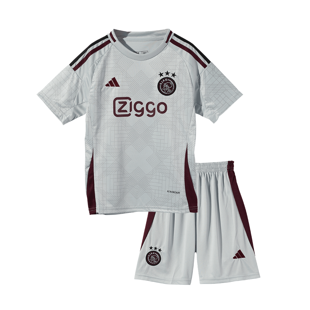 Kid's Ajax Third Away  Soccer Jersey Kit(Jersey+Shorts) 2024/25 Top Dresy Shop