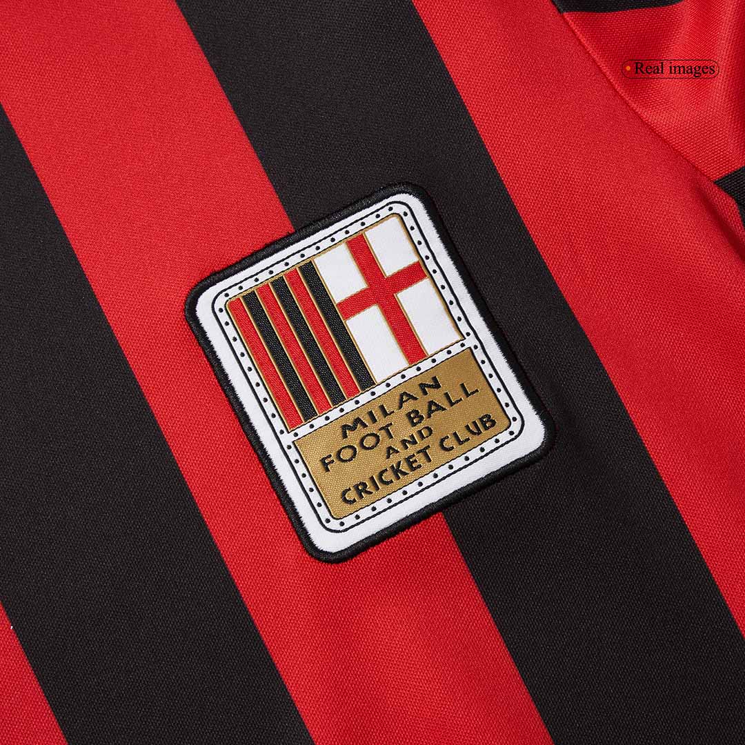 #125 AC Milan 125th Anniversary Long Sleeve  Soccer Jersey 2024/25 Top Dresy Shop