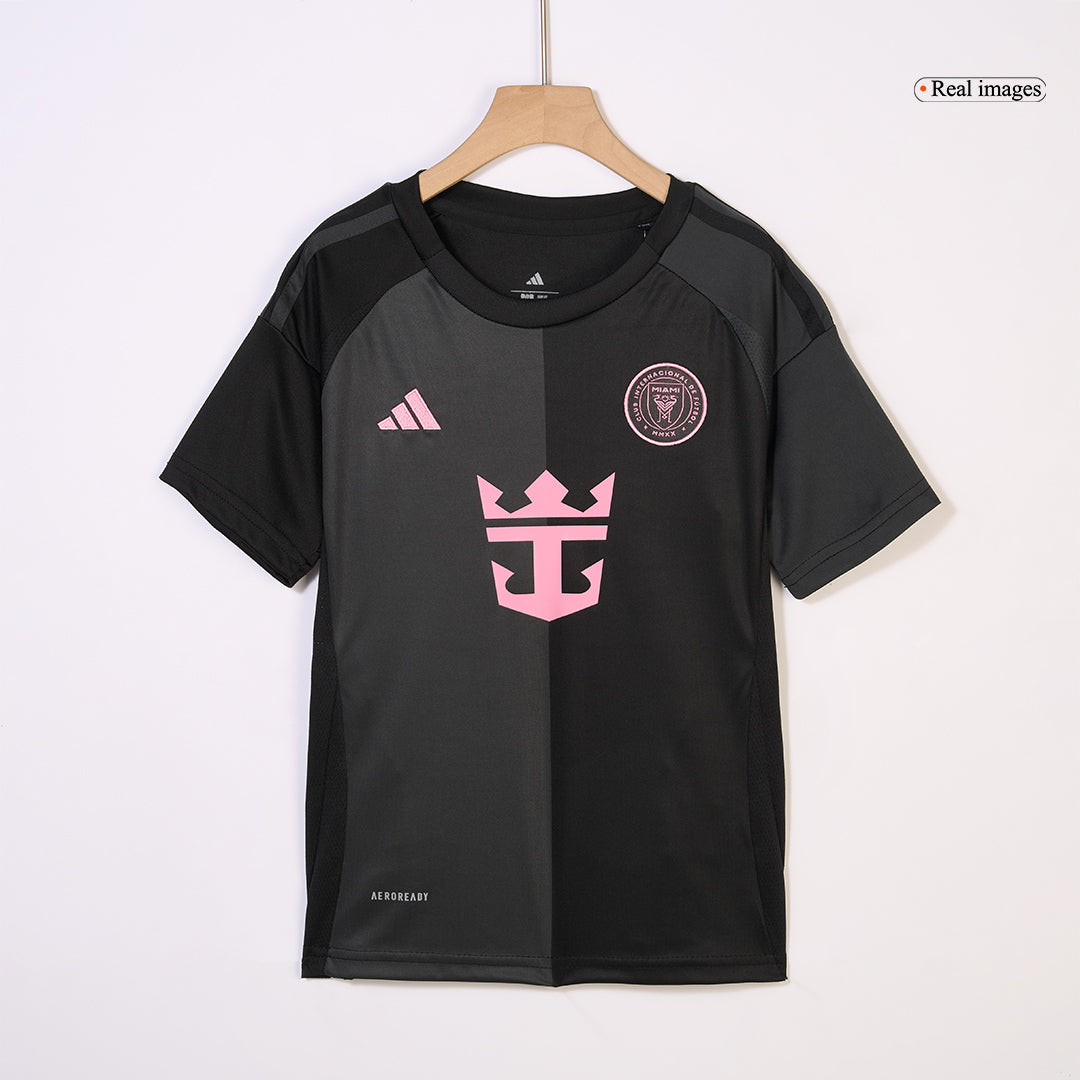 Kid's Inter Miami CF Away  Soccer Jersey Kit(Jersey+Shorts) 2025 Top Dresy Shop
