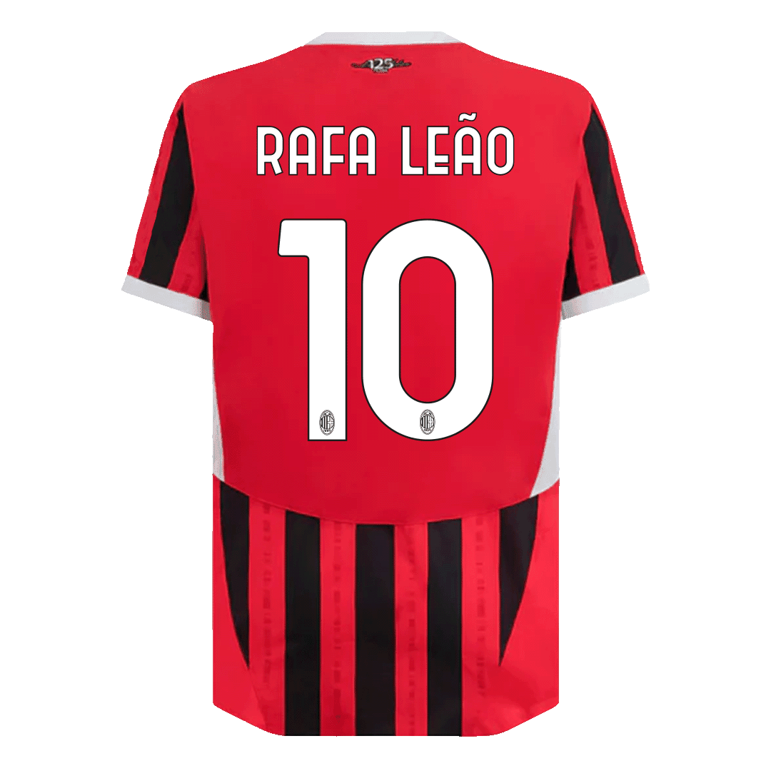 Player Version RAFA LE?O #10 AC Milan Home  Soccer Jersey 2024/25 Top Soccer Jerseys Store