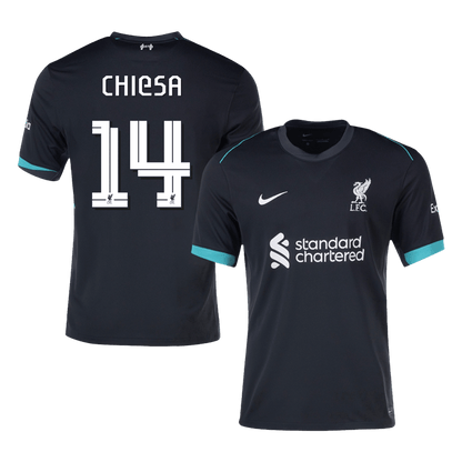 CHIESA #14 Liverpool Away  Soccer Jersey 2024/25 - UCL Top Dresy Shop
