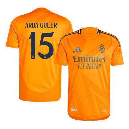 Player Version Arda Güler #15 Real Madrid Away  Soccer Jersey 2024/25 Top Dresy Shop