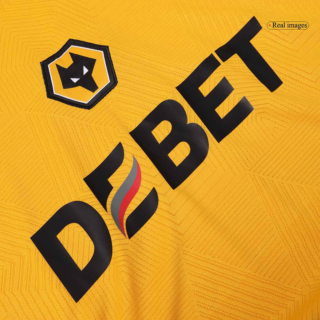 Wolverhampton Wanderers Home  Soccer Jersey 2024/25 Top Dresy Shop