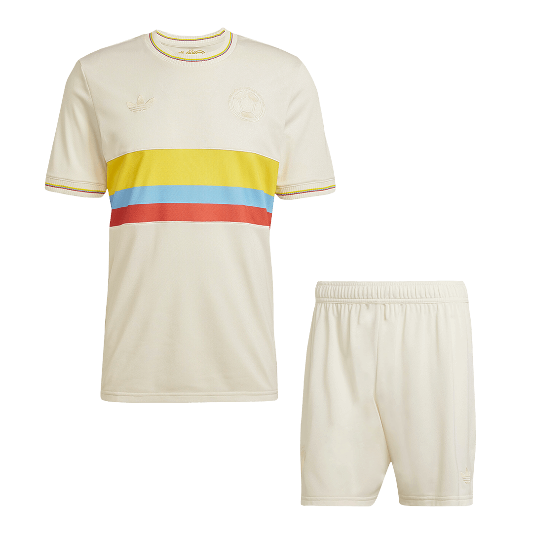 Colombia  Soccer Jersey Kit(Jersey+Shorts) 2024 - 100th Anniversary Top Dresy Shop