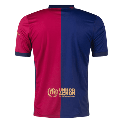 Barcelona Home  Soccer Jersey 2024/25-Spotify Logo Without Text Top Dresy Shop