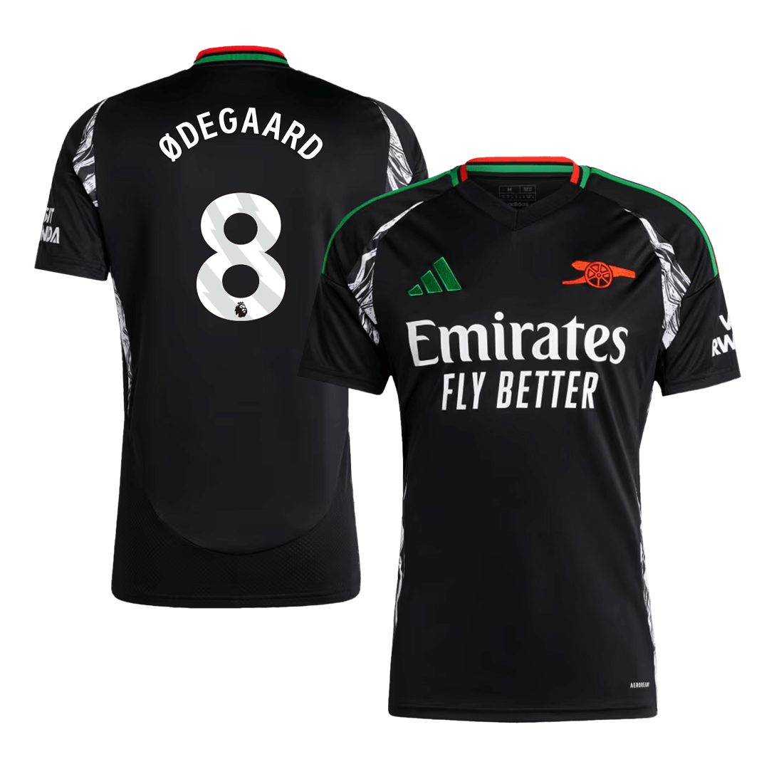 ØDEGAARD #8 Arsenal Away  Soccer Jersey 2024/25 Top Dresy Shop