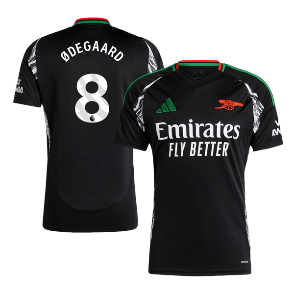ØDEGAARD #8 Arsenal Away  Soccer Jersey 2024/25 Top Soccer Jerseys Store