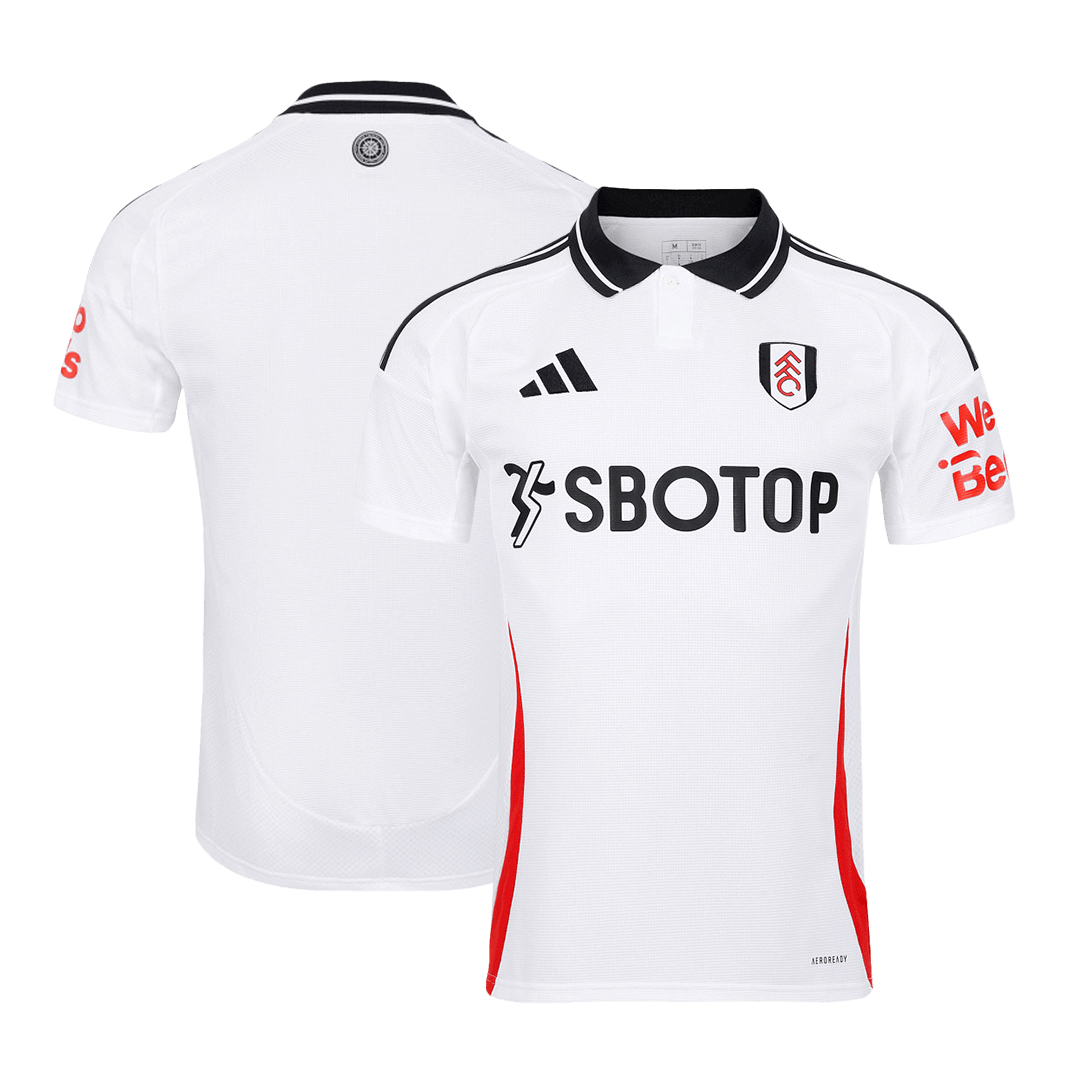 Fulham Home  Soccer Jersey 2024/25 Top Dresy Shop