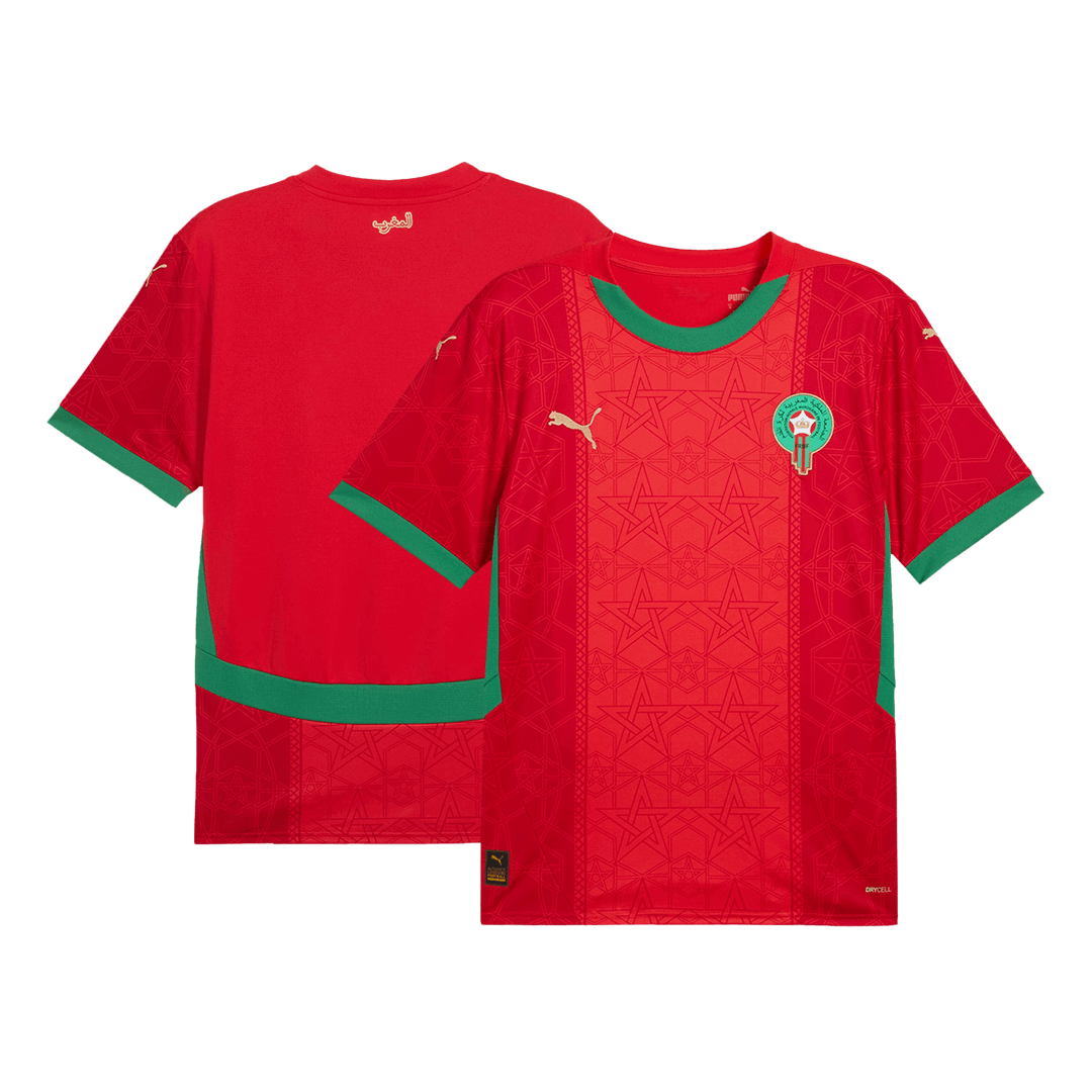 Morocco Home  Soccer Jersey 2024/25 Top Dresy Shop