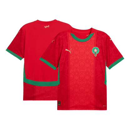 Morocco Home  Soccer Jersey 2024/25 Top Dresy Shop
