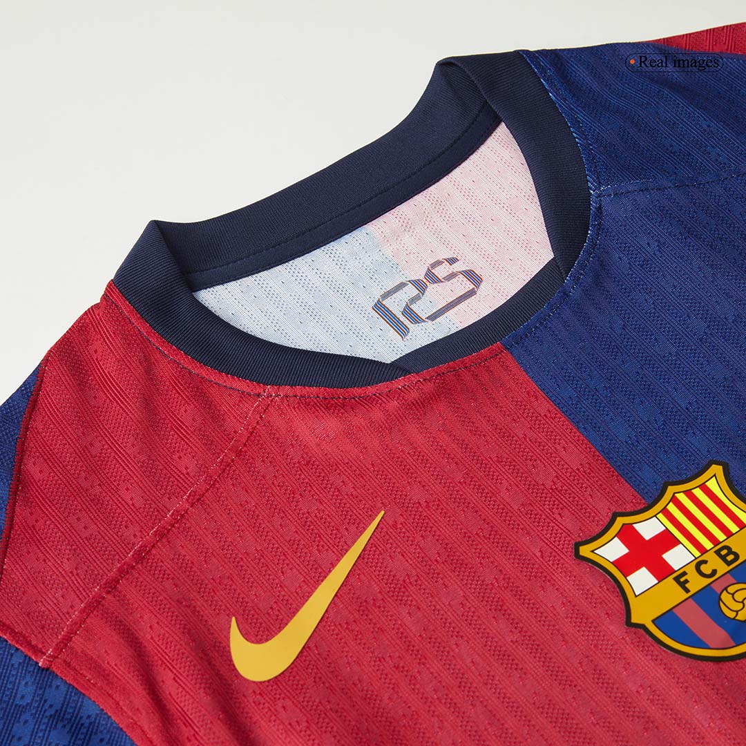 Player Version Barcelona Home  Soccer Jersey 2024/25 - COLDPLAY Top Dresy Shop