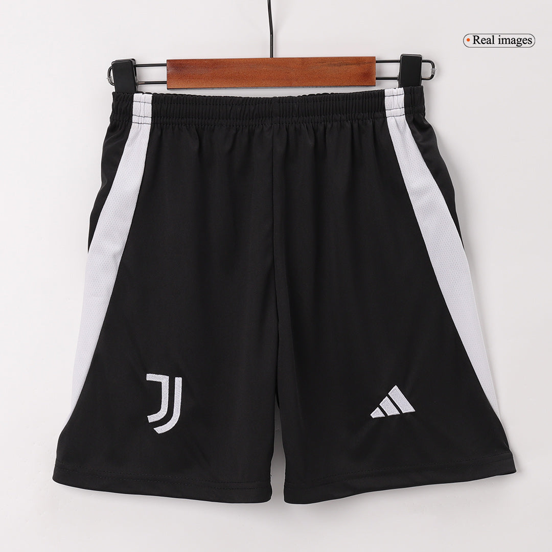 Kid's Juventus Home  Soccer Jersey Kit(Jersey+Shorts+Socks) 2024/25 Top Soccer Jerseys Store