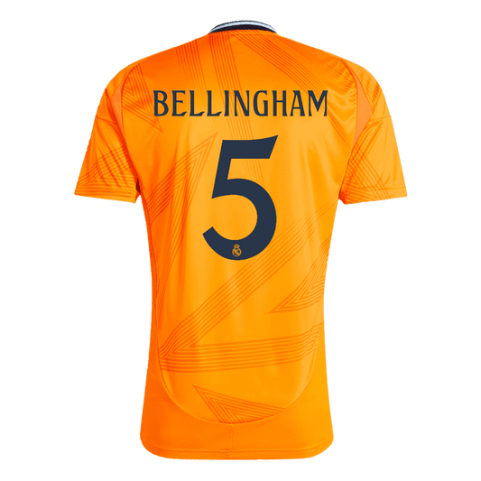 BELLINGHAM #5 Real Madrid Away  Soccer Jersey 2024/25 Top Dresy Shop