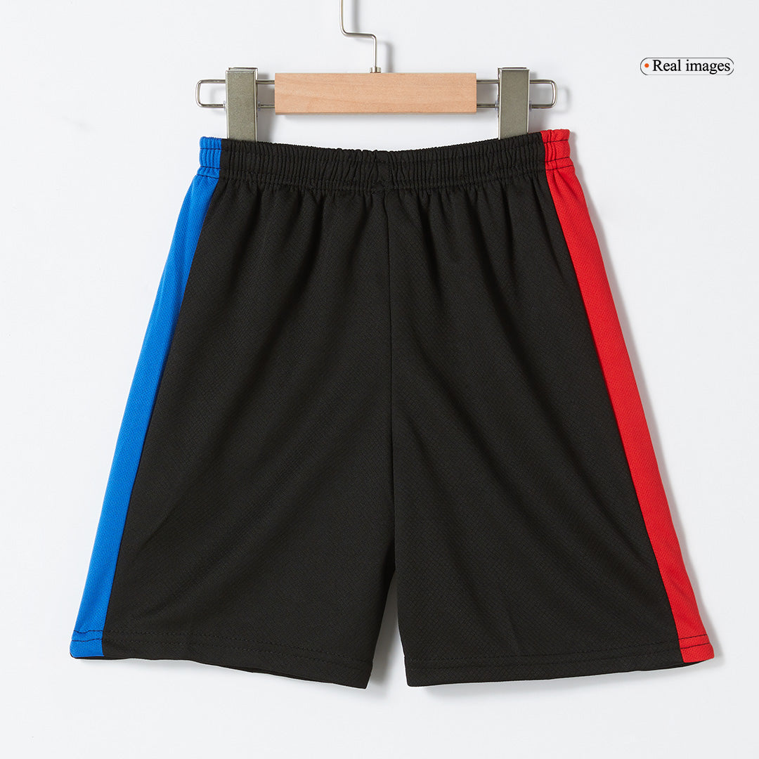 Kid's Barcelona Away  Soccer Jersey Kit(Jersey+Shorts) 2024/25 Top Soccer Jerseys Store