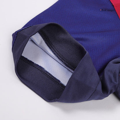 F.DE JONG #21 Barcelona Home  Soccer Jersey 2024/25- Spotify Logo Without Text Top Dresy Shop