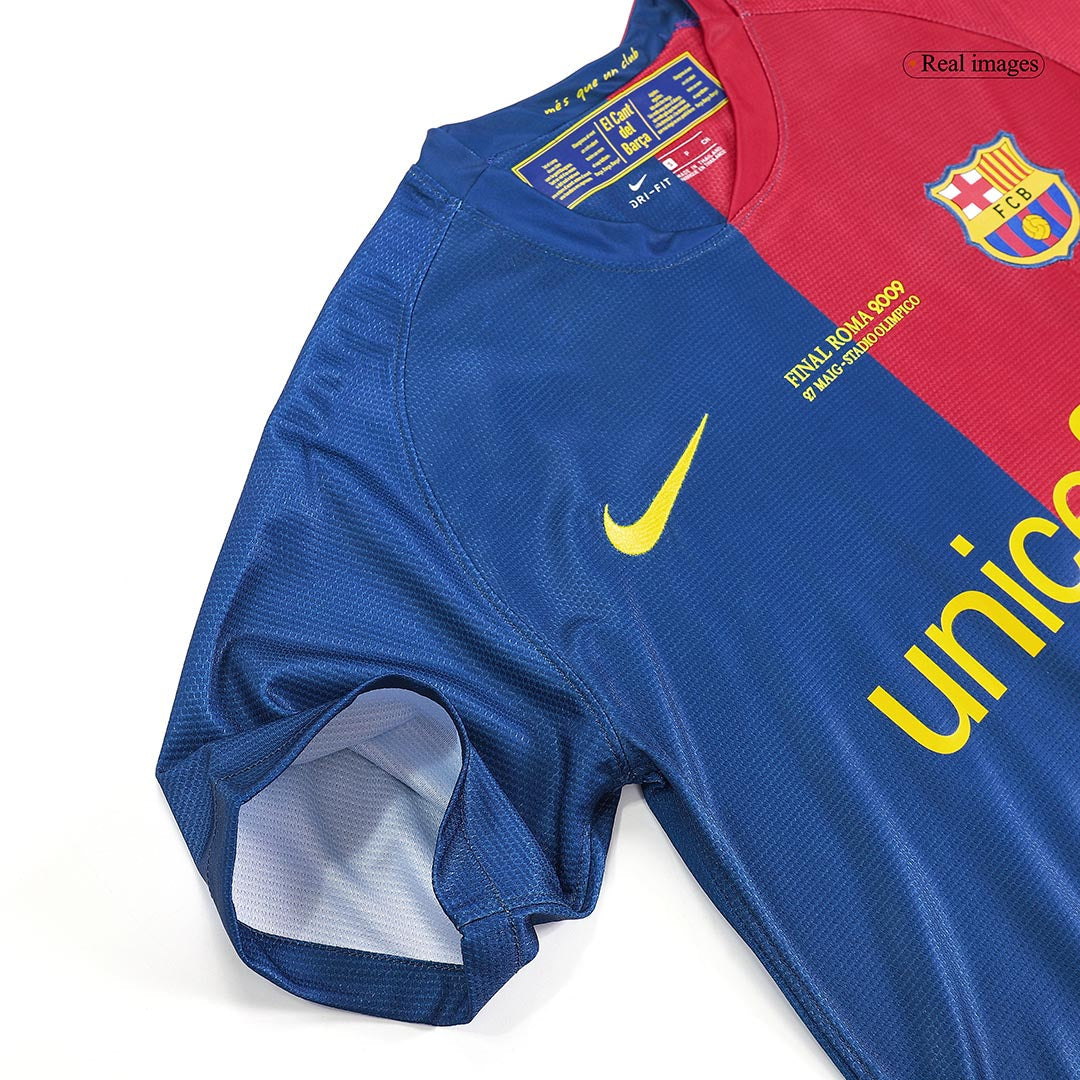 Retro A.INIESTA #8 2008/09 Barcelona Home  Soccer Jersey Top Dresy Shop