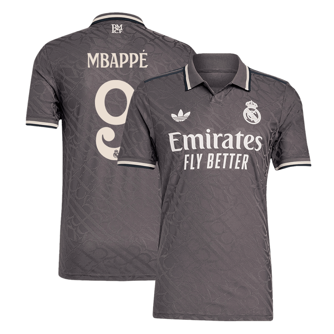 Player Version MBAPP? #9 Real Madrid Third Away  Soccer Jersey 2024/25 Top Dresy Shop