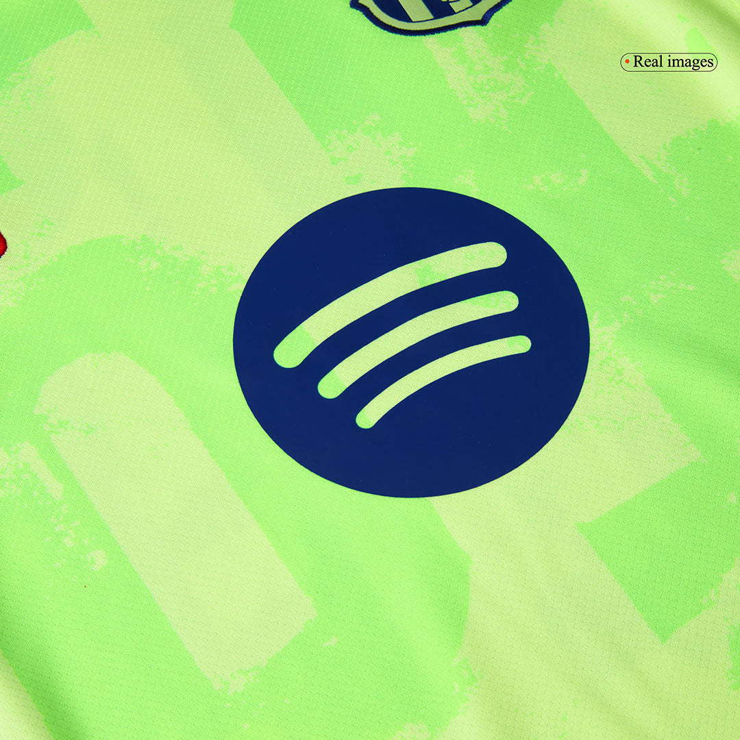Barcelona Third Away  Soccer Jersey Kit(Jersey+Shorts) 2024/25 - (Spotify Logo Without Text) Top Dresy Shop