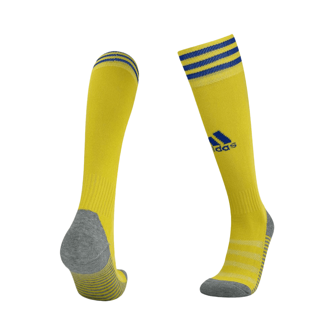 Kid's Al Nassr Home Soccer Socks 2024/25 Top Soccer Jerseys Store