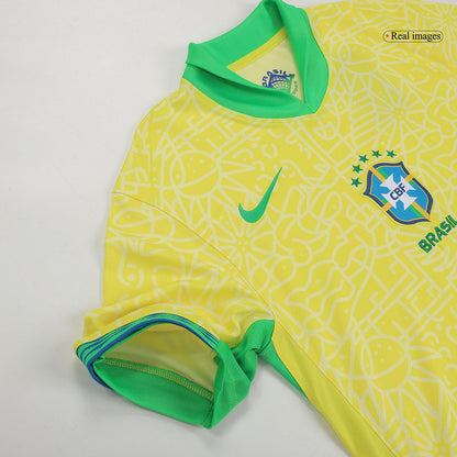 NEYMAR JR #10 Brazil Home  Soccer Jersey 2024 Top Dresy Shop