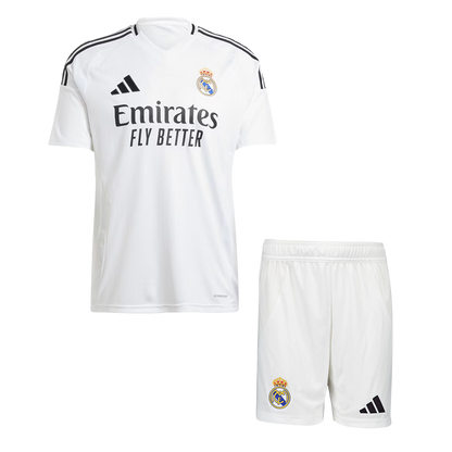Real Madrid Home  Soccer Jersey Kit(Jersey+Shorts) 2024/25 Top Dresy Shop