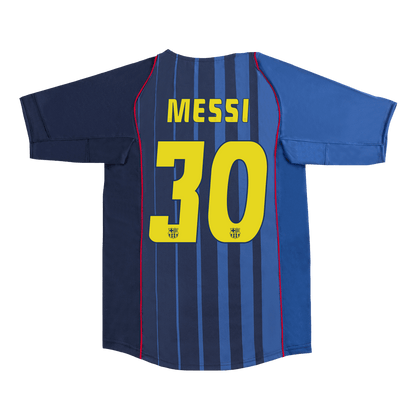 Retro MESSI #30 2004/05 Barcelona Away  Soccer Jersey Top Dresy Shop