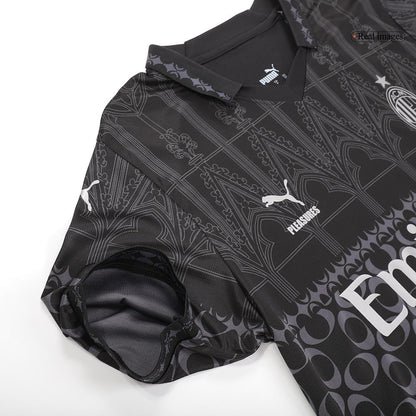 AC Milan X Pleasures Fourth Away  Soccer Jersey 2023/24 Top Dresy Shop