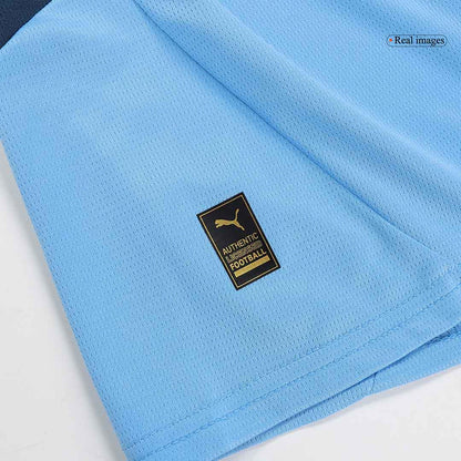 Manchester City Home  Soccer Jersey Kit(Jersey+Shorts) 2024/25 Top Dresy Shop