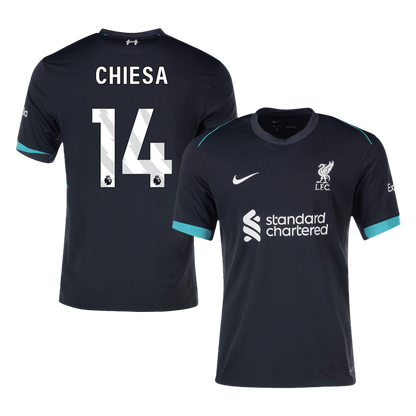 CHIESA #14 Liverpool Away  Soccer Jersey 2024/25 Top Dresy Shop