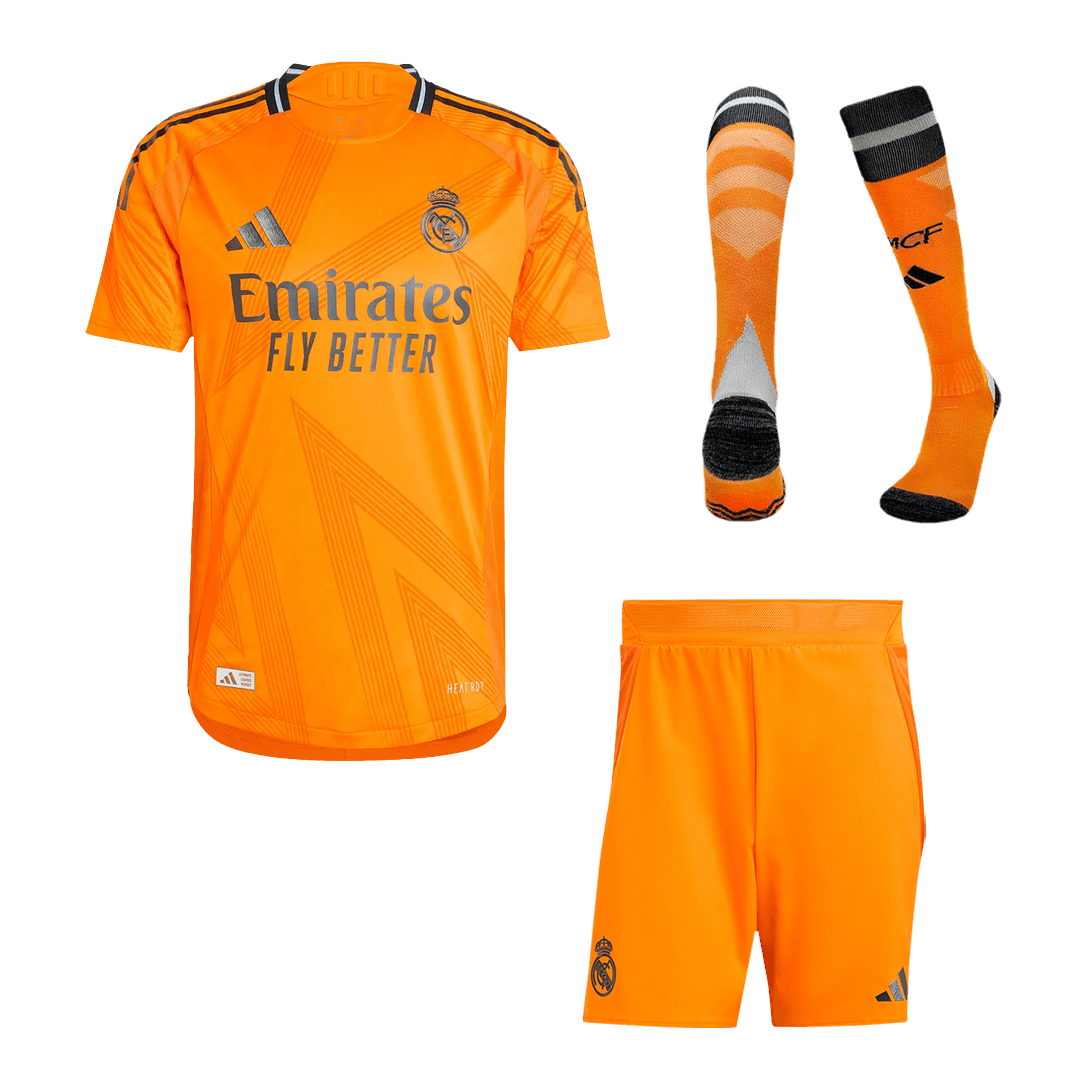 Player Version Real Madrid Away  Soccer Jersey Kit(Jersey+Shorts+Socks) 2024/25 Top Dresy Shop