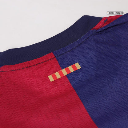 Player Version F.DE JONG #21 Barcelona Home  Soccer Jersey 2024/25 Top Dresy Shop