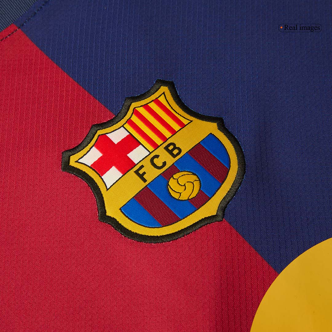 Barcelona Home  Soccer Jersey 2024/25-Spotify Logo Without Text Top Dresy Shop