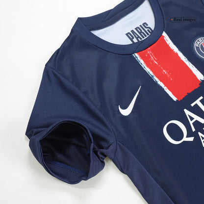 Kid's PSG Home Soccer Jersey Kit(Jersey+Shorts) 2024/25 Top Dresy Shop